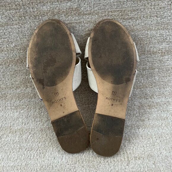 Rothy’s The Knot Sandals Slides Shoes 8 - Picture 7 of 8